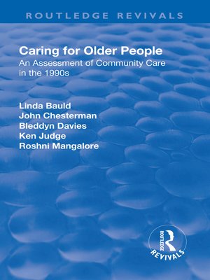 cover image of Caring for Older People